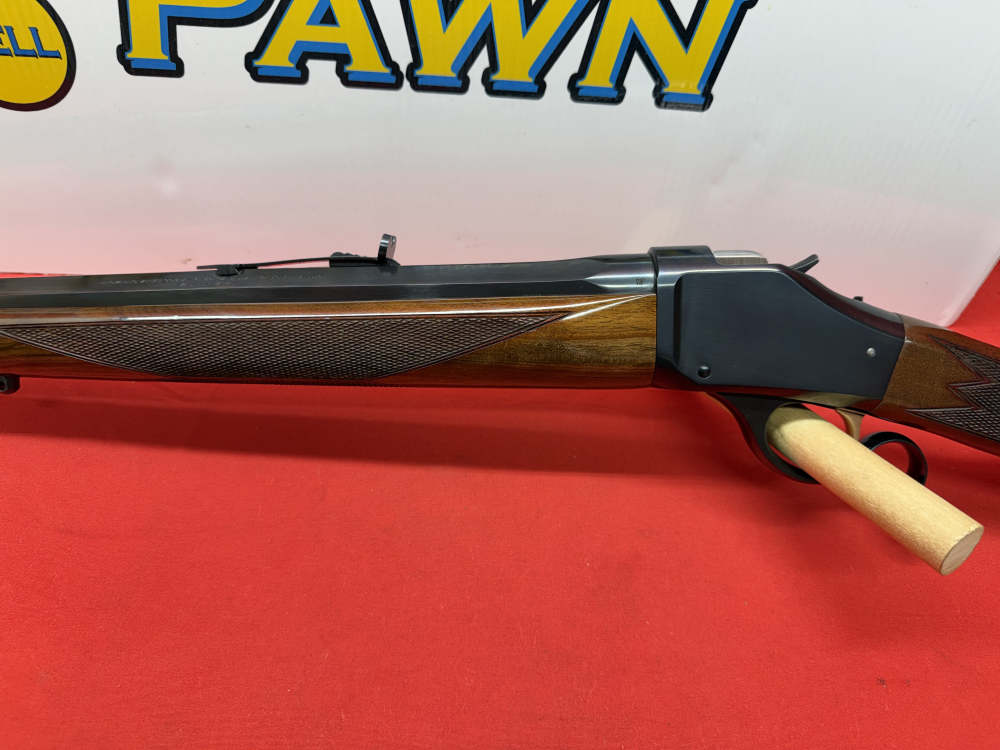 Browning 1885 High Wall 28” octagon Barrel 454 Casull -img-4