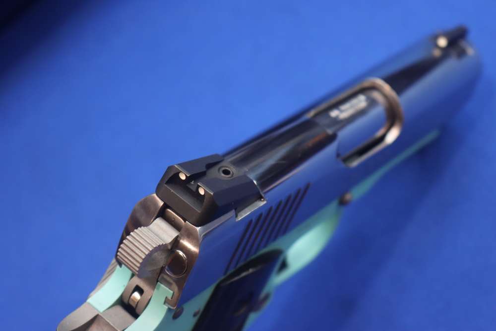 Colt Lightweight Defender 1911 Pistol 9mm 3" Tiffany Blue High Polished SS-img-18