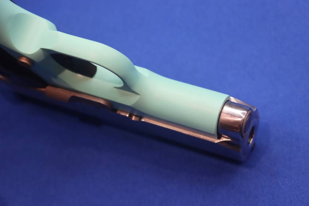 Colt Lightweight Defender 1911 Pistol 9mm 3" Tiffany Blue High Polished SS-img-14