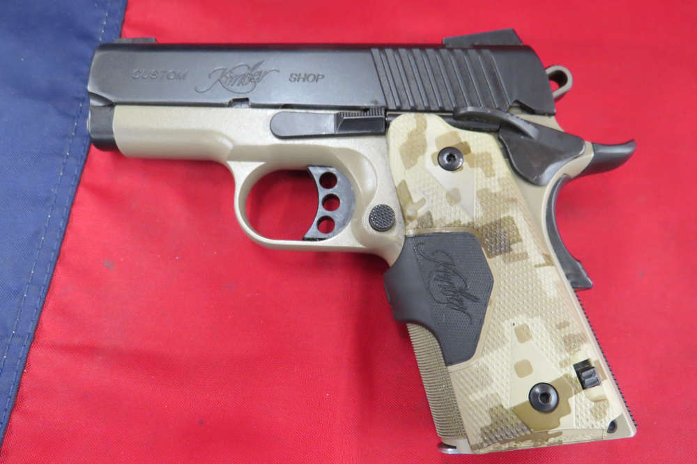 Kimber Ultra Covert II Compact 45 AUTO -Grip Laser 5 Mags & Holster -img-1