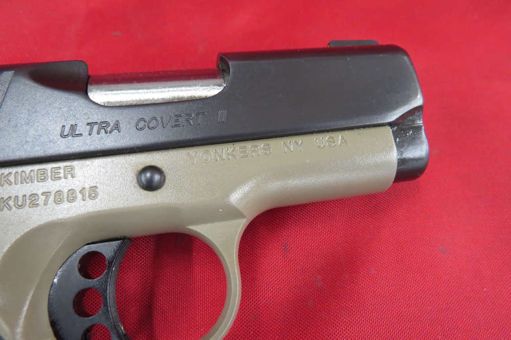 Kimber Ultra Covert II Compact 45 AUTO -Grip Laser 5 Mags & Holster -img-7