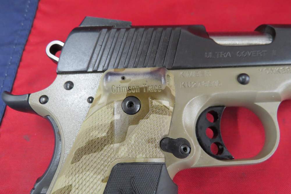 Kimber Ultra Covert II Compact 45 AUTO -Grip Laser 5 Mags & Holster -img-8