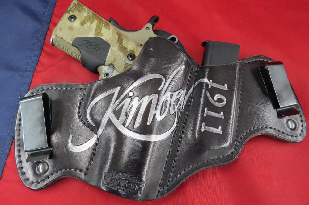 Kimber Ultra Covert II Compact 45 AUTO -Grip Laser 5 Mags & Holster -img-16