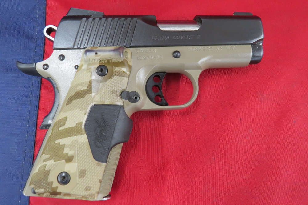 Kimber Ultra Covert II Compact 45 AUTO -Grip Laser 5 Mags & Holster -img-2