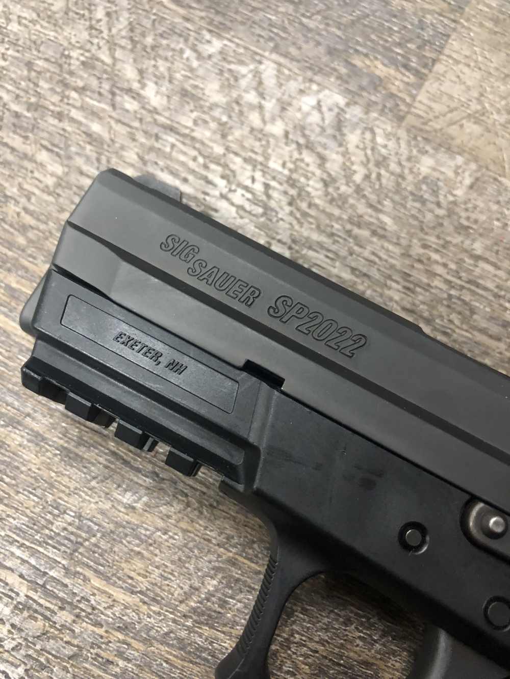 Sig Sauer SP2022 9mm Semi Auto Pistol 3.9" Black w/ One 15 Round Mag-img-16