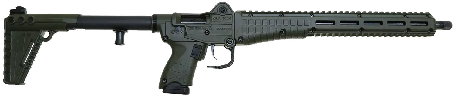 SUB2K9GLKGRN10 Keltec SUB-2000 Gen 3 9mm 16.25" 10 + 1rd Matte Blue-img-0