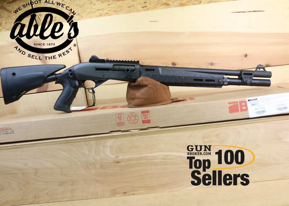 Benelli M2-G1 Tactical Shotgun 11612, 12 Ga, 18.5" , 3" Chmbr, Gray, NIB-img-0