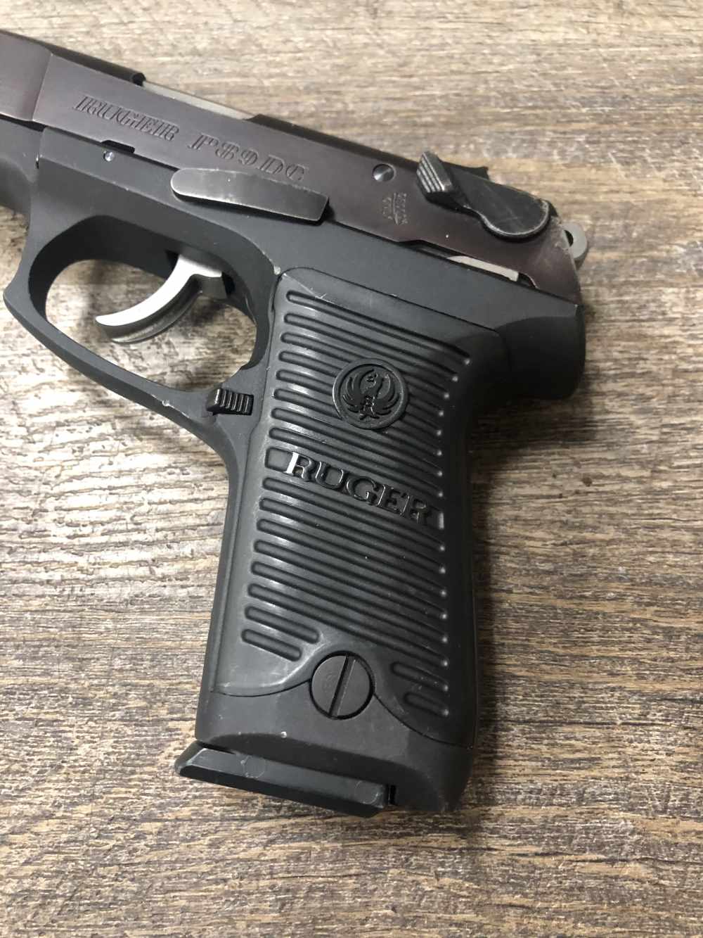 Ruger P89DC 9mm Semi Auto Pistol 4.5" Black w/ Two Mags, Holster-img-5