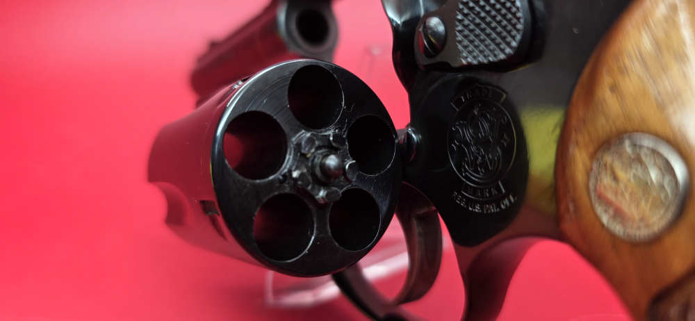 Rare Pre Lock Smith & Wesson 36-1 3" J-Frame Blued 38Spl-img-9