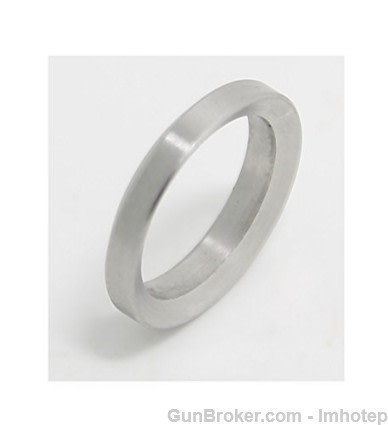 SS/Blue Crush Washers Four AR-15 1/2x28 One Penny-img-3