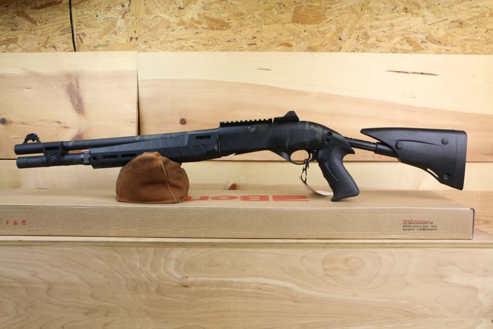 Benelli M2-G1 Tactical Shotgun 11622, 12 Ga, 18.5", 3" Chmbr, MultiCam, NIB-img-9