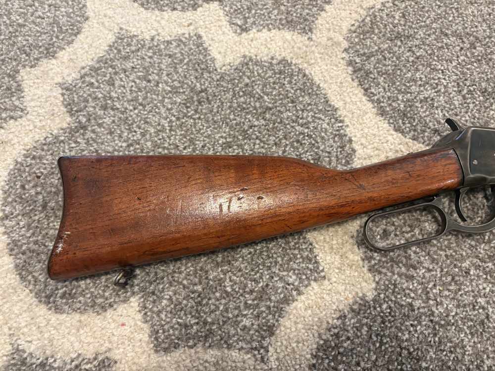 Winchester Model 1894 Saddle Ring 1911 mfg w/ 1910 military barrel. 30-30 -img-6