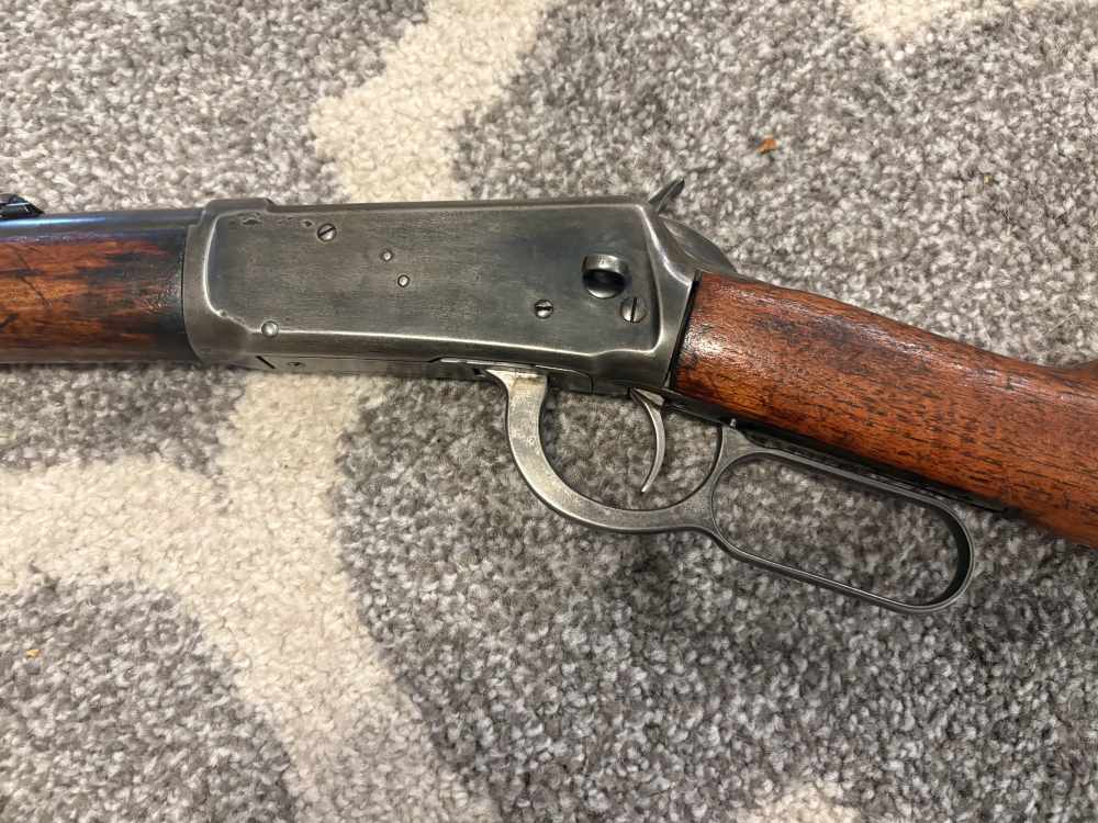 Winchester Model 1894 Saddle Ring 1911 mfg w/ 1910 military barrel. 30-30 -img-2