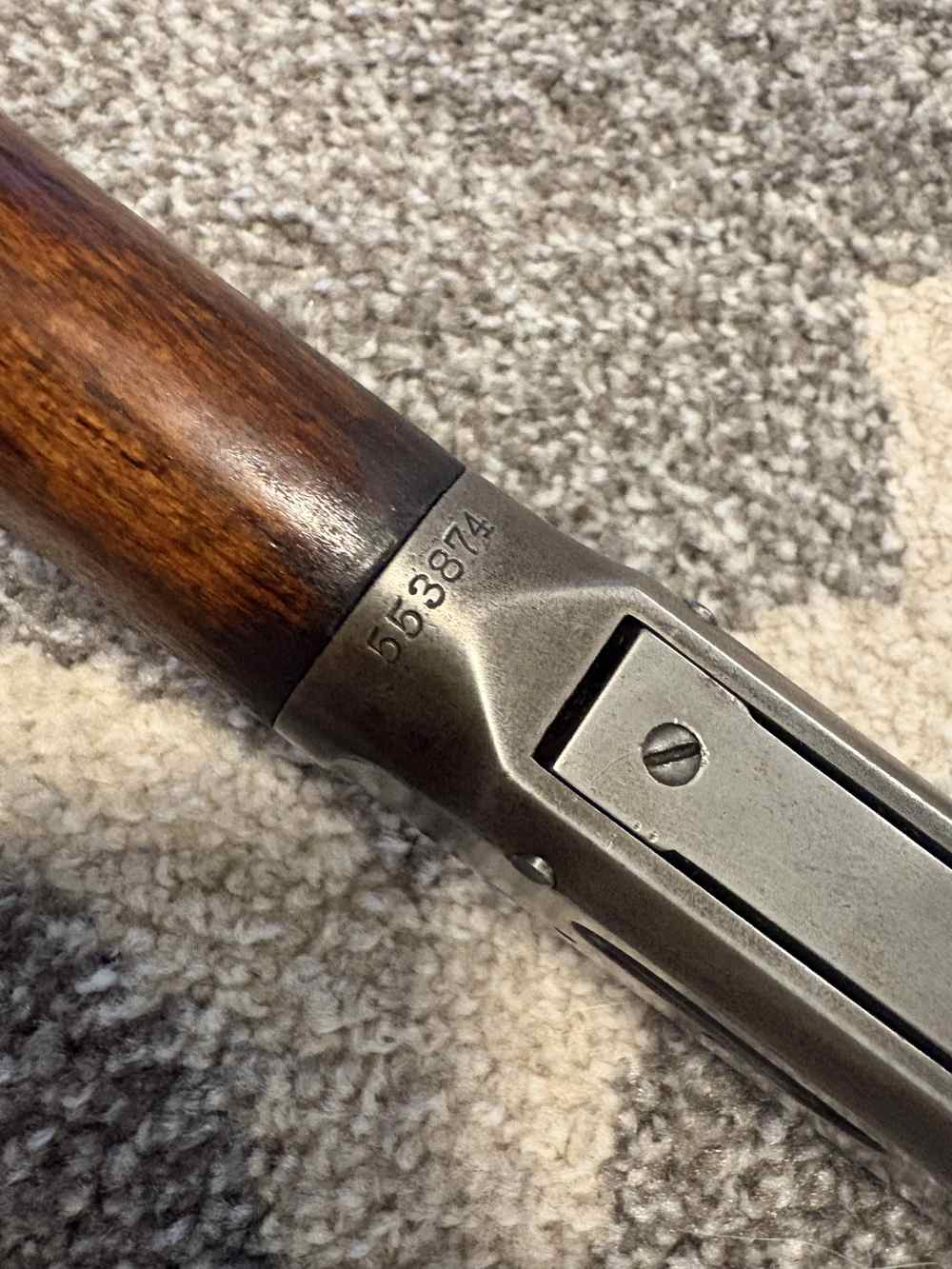 Winchester Model 1894 Saddle Ring 1911 mfg w/ 1910 military barrel. 30-30 -img-21