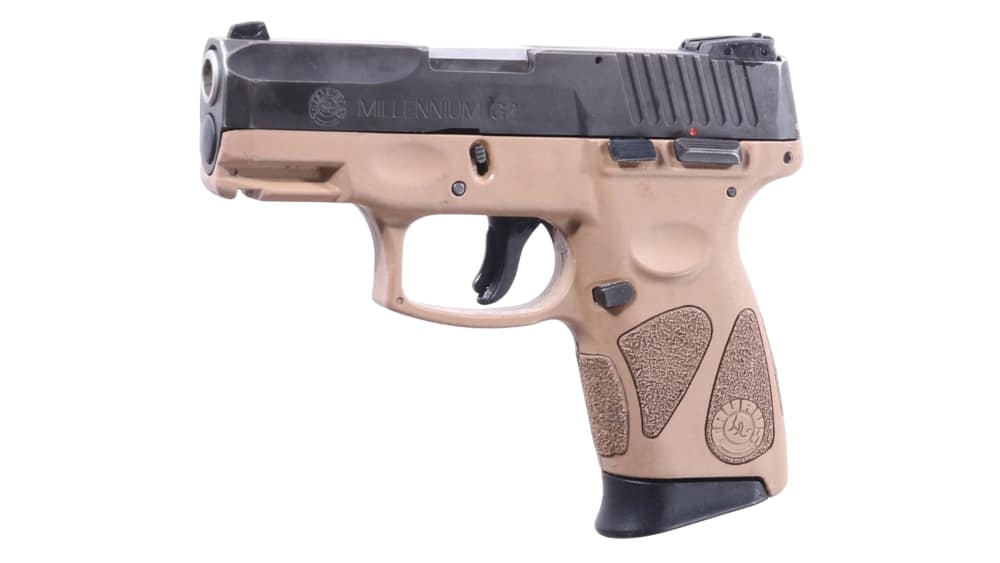 Taurus Millennium PT111 G2 9mm Luger Semi-Auto Pistol 3.20" 12rd FDE-img-0