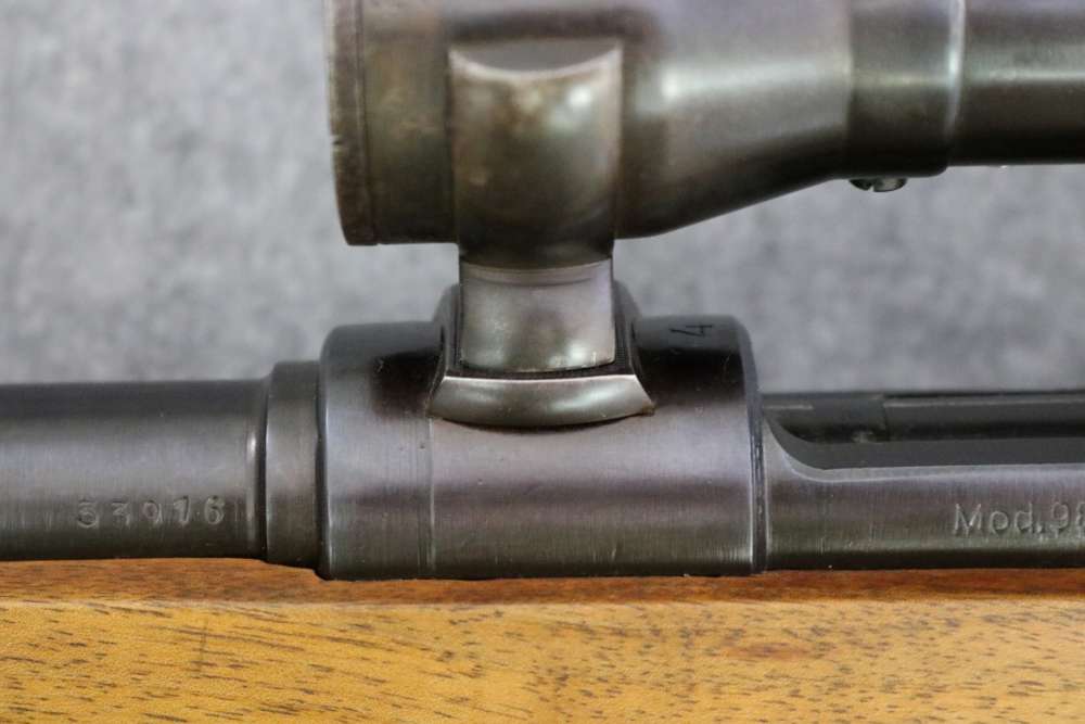 Unique WWII German K98 Claw Mount sniper sporter 8mm Mauser-img-37