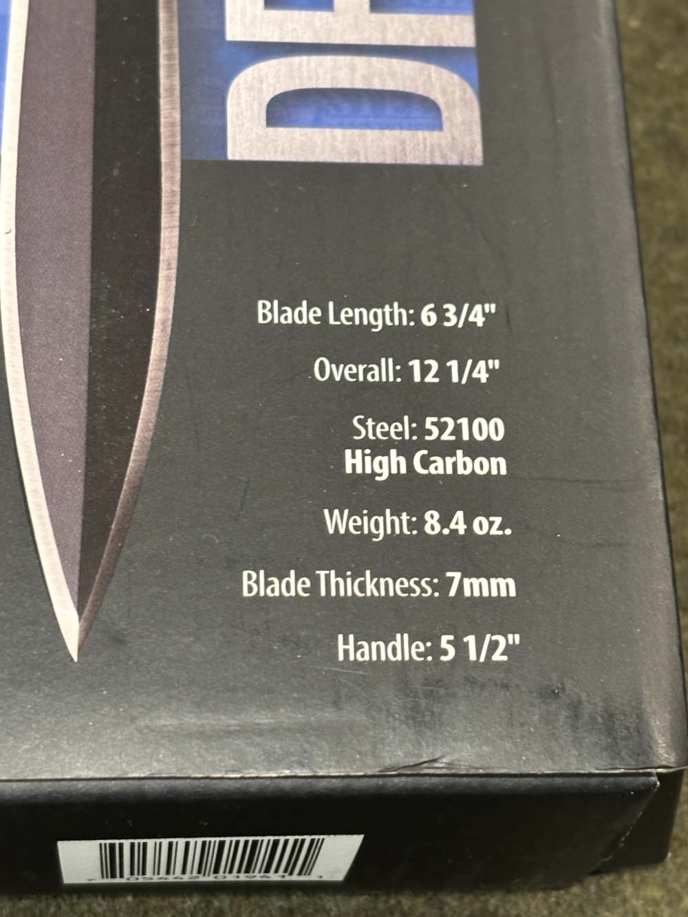 New Old Stock - Cold Steel WASP Dropped Forged 6.75” Blade Dagger -img-62