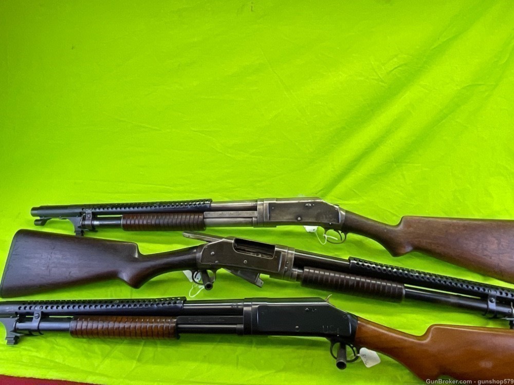 Winchester 1897 Trench Gun 97 12 Gauge Ga Conversion Riot Martially Marked -img-23