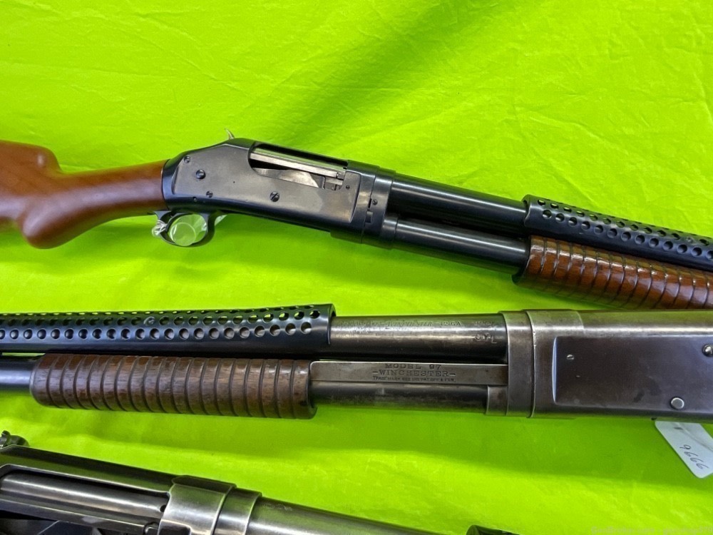 Winchester 1897 Trench Gun 97 12 Gauge Ga Conversion Riot Martially Marked -img-3