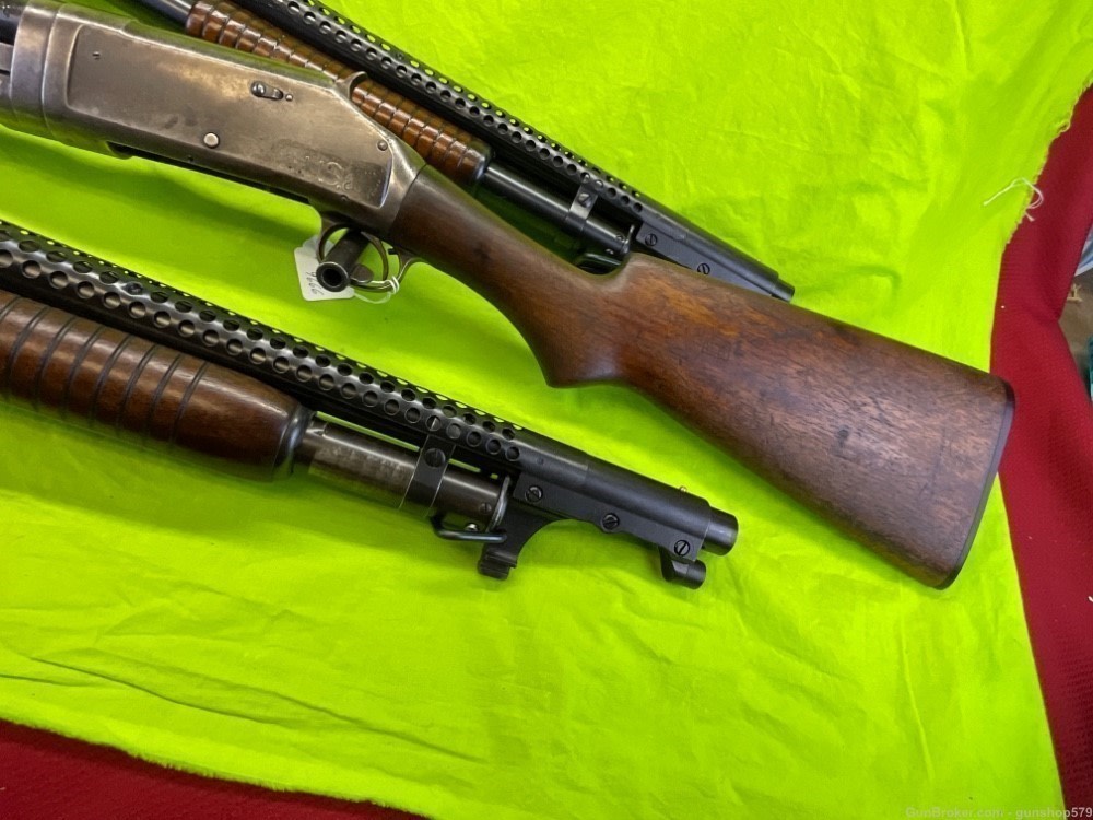 Winchester 1897 Trench Gun 97 12 Gauge Ga Conversion Riot Martially Marked -img-5