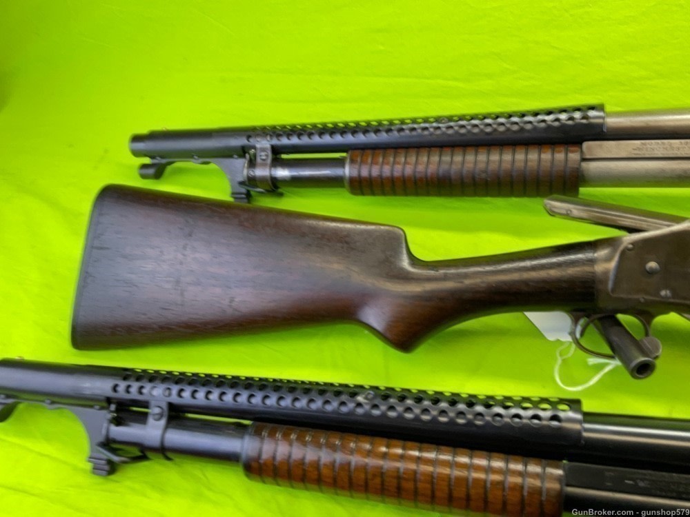 Winchester 1897 Trench Gun 97 12 Gauge Ga Conversion Riot Martially Marked -img-34