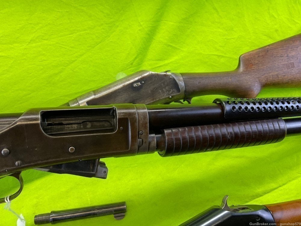 Winchester 1897 Trench Gun 97 12 Gauge Ga Conversion Riot Martially Marked -img-35