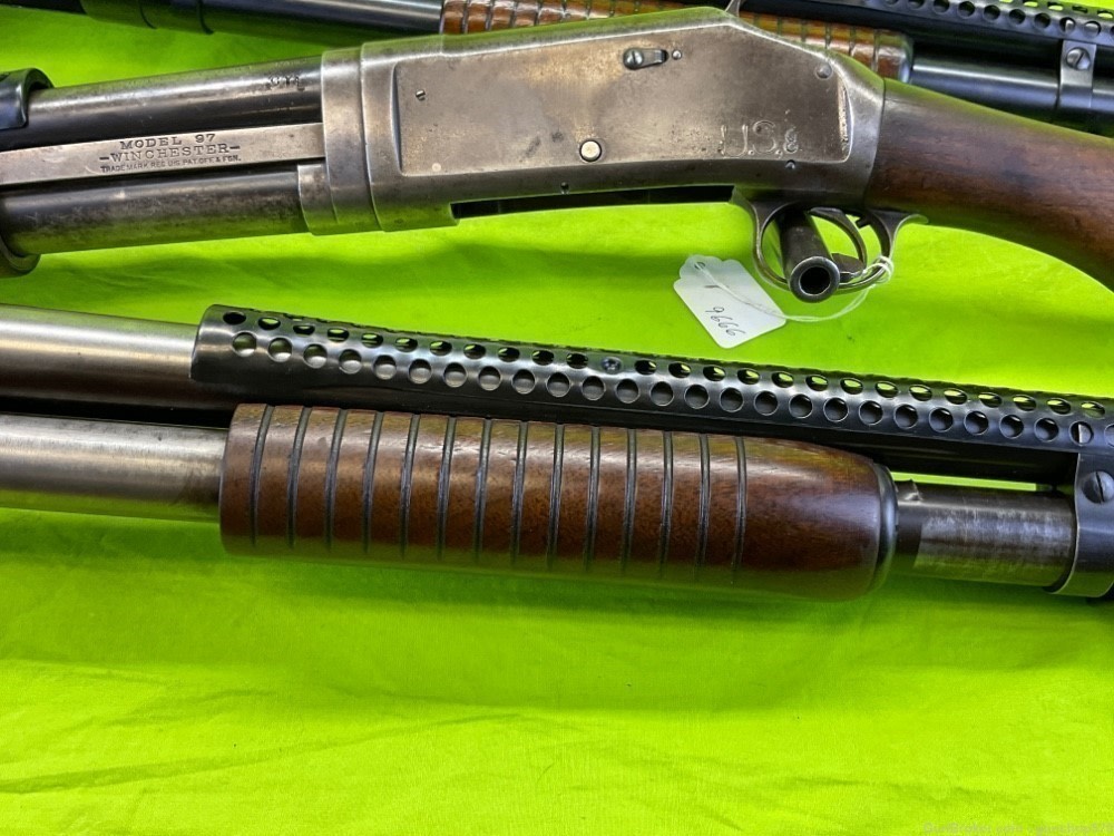 Winchester 1897 Trench Gun 97 12 Gauge Ga Conversion Riot Martially Marked -img-12