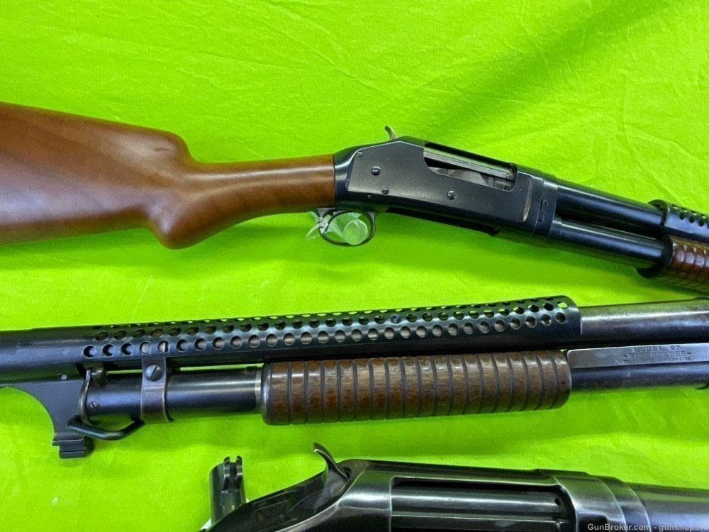 Winchester 1897 Trench Gun 97 12 Gauge Ga Conversion Riot Martially Marked -img-2