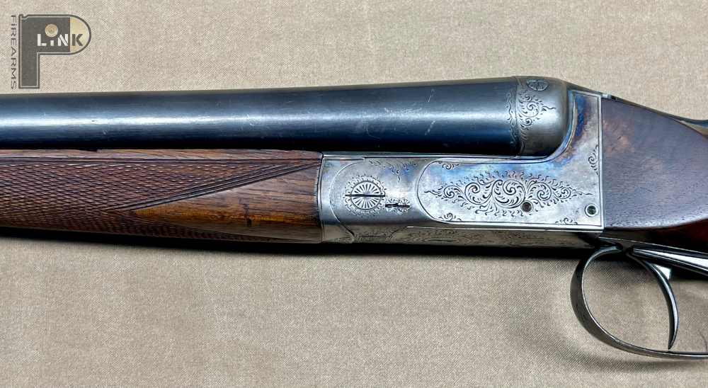 THE LIEGE UNITED ARMS CO BELGIUM SXS 28" (20 GA) 100 YEARS OLD!-img-12