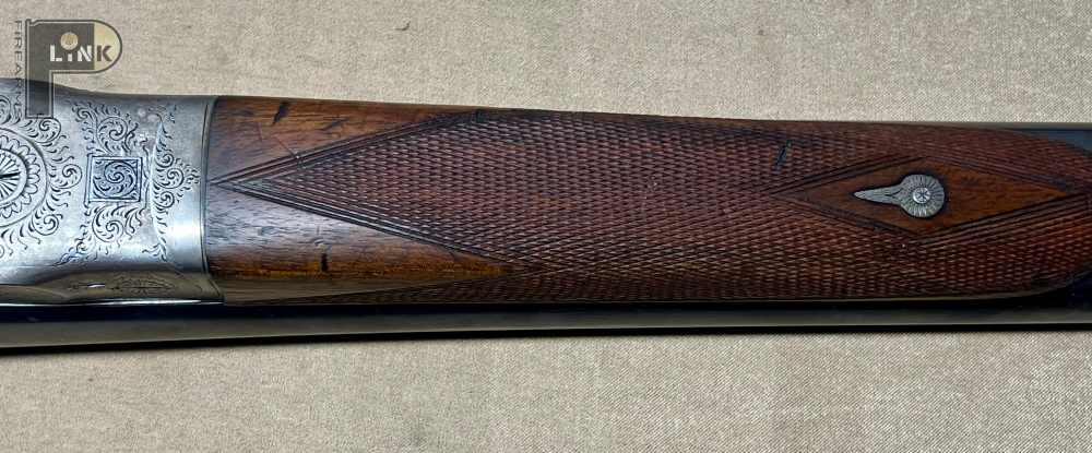THE LIEGE UNITED ARMS CO BELGIUM SXS 28" (20 GA) 100 YEARS OLD!-img-6