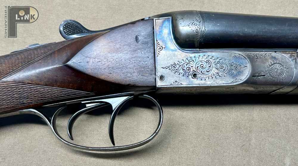THE LIEGE UNITED ARMS CO BELGIUM SXS 28" (20 GA) 100 YEARS OLD!-img-3