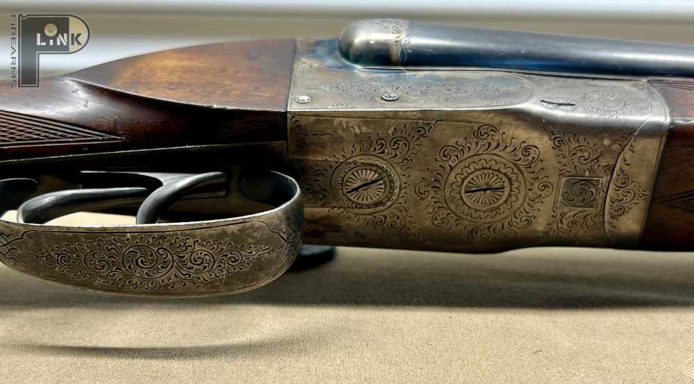 THE LIEGE UNITED ARMS CO BELGIUM SXS 28" (20 GA) 100 YEARS OLD!-img-4