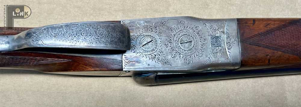 THE LIEGE UNITED ARMS CO BELGIUM SXS 28" (20 GA) 100 YEARS OLD!-img-5