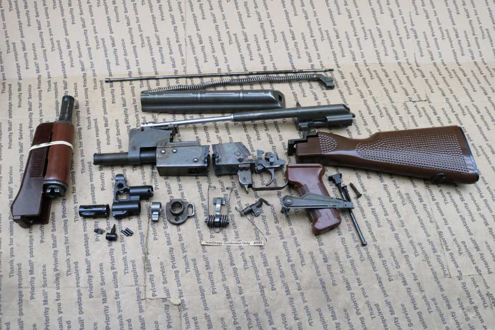 East German STG AKMS-K Clone Parts Kit Military Parts AK47 AK MPiKM 1985-img-0