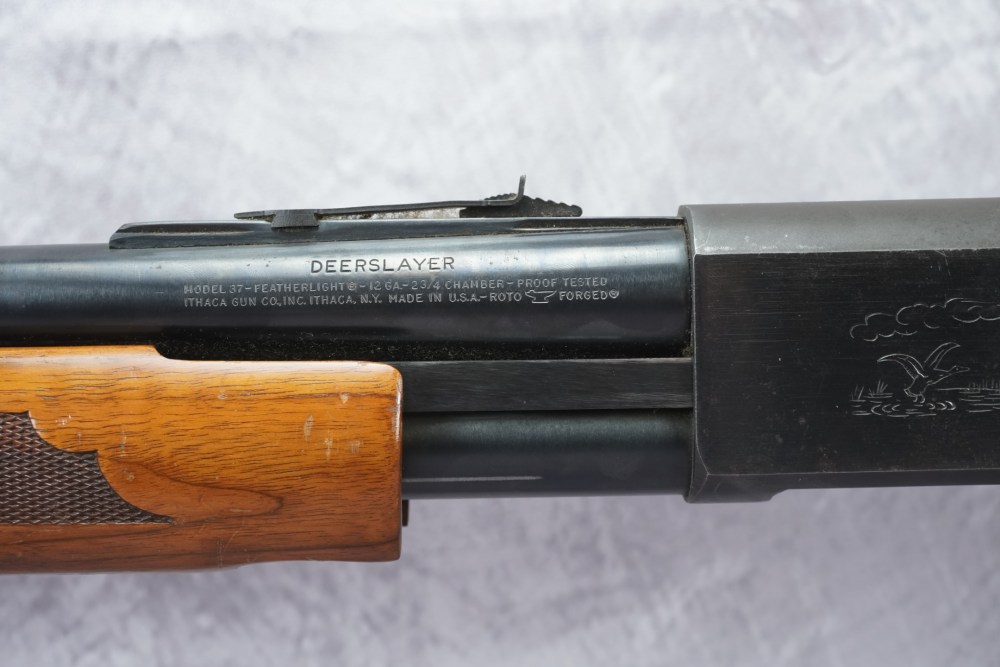 Ithaca Model 37 Featherlight Deer Slayer 12 Gauge 20" Pump-img-4