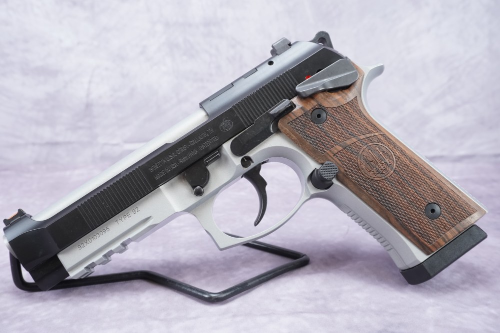 Beretta 92GTS Full Size Launch Edition 9mm 4.7" w/ 2 Mags & Box-img-1