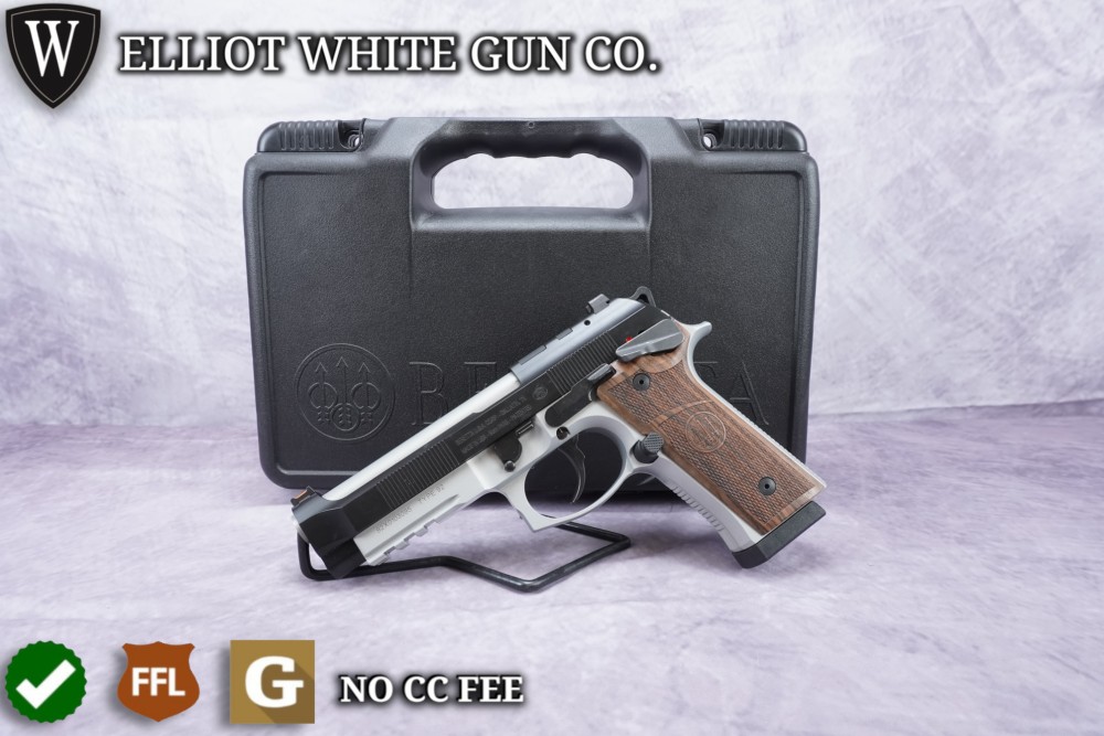 Beretta 92GTS Full Size Launch Edition 9mm 4.7" w/ 2 Mags & Box-img-0
