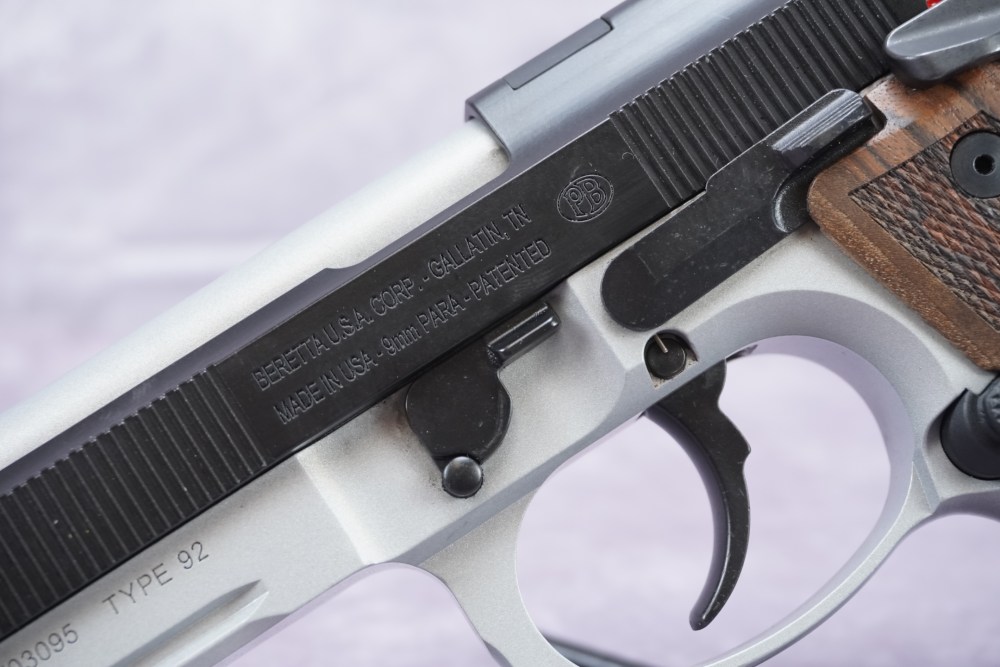 Beretta 92GTS Full Size Launch Edition 9mm 4.7" w/ 2 Mags & Box-img-5