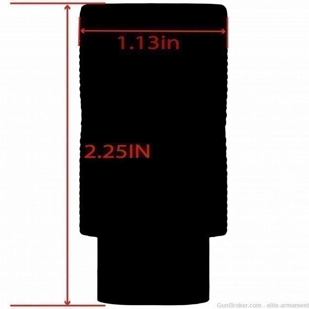5.56 .223 Linear Comp Compensator Muzzle Brake USA Steel 1/2-28 Free Ship-img-4