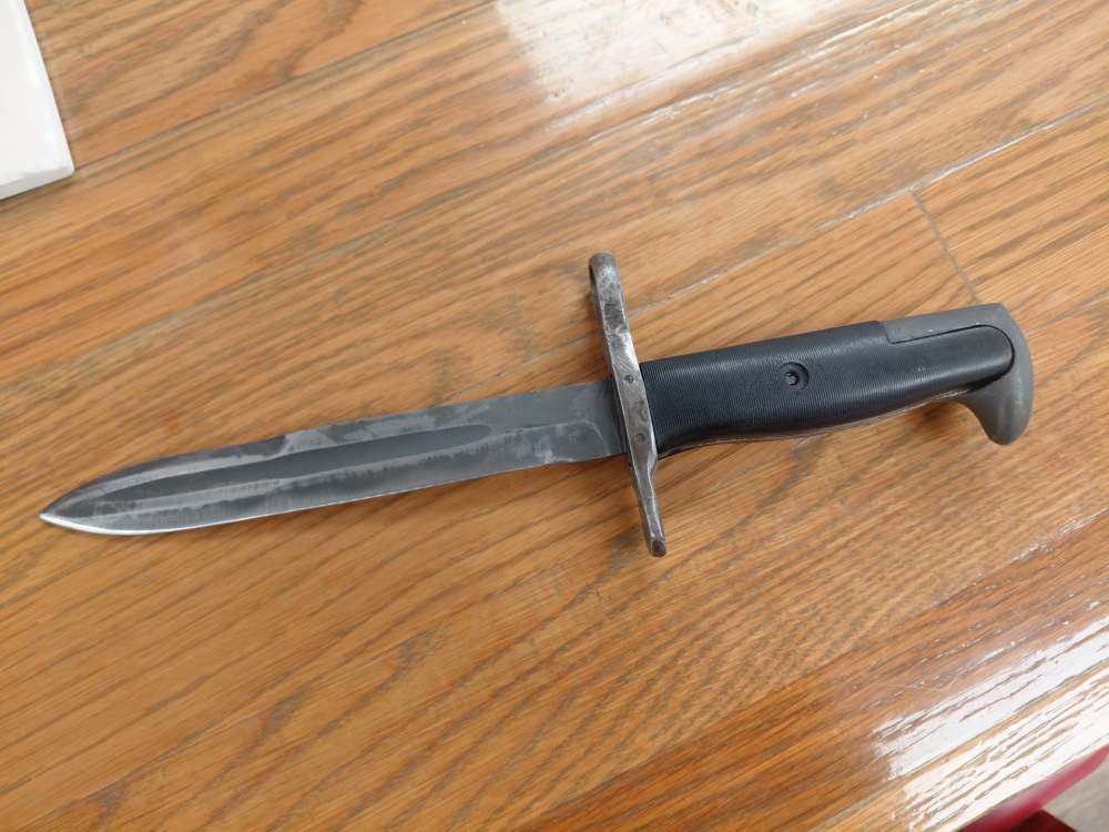 M1 Garand Bayonet Cut Down and Missing Locking System-img-0