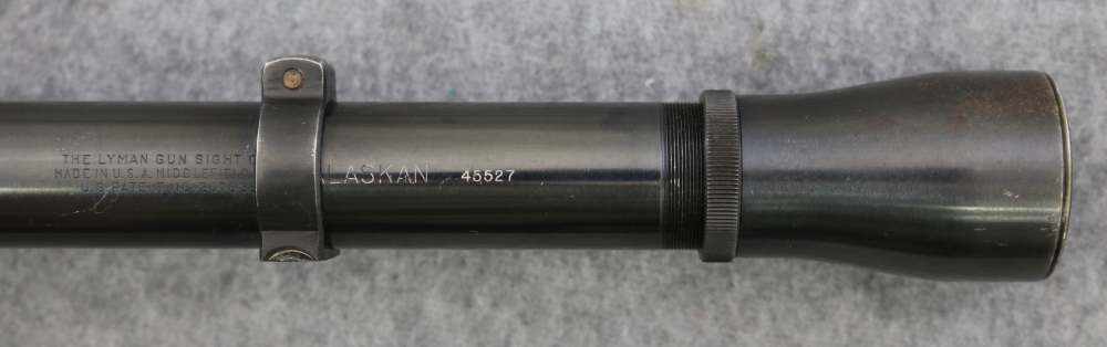 Desirable Lyman Alaskan All Weather  rifle scope with Redfield Jr Rings-img-13