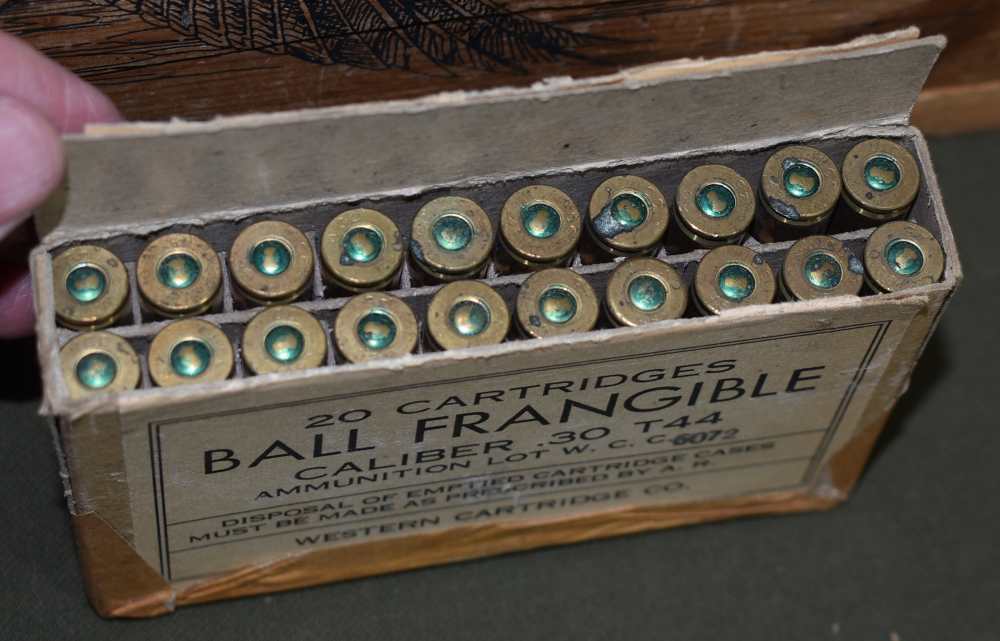 USGI 30 cal FRANGIBLE NOS AMMO Western Cartridge Co. -img-1