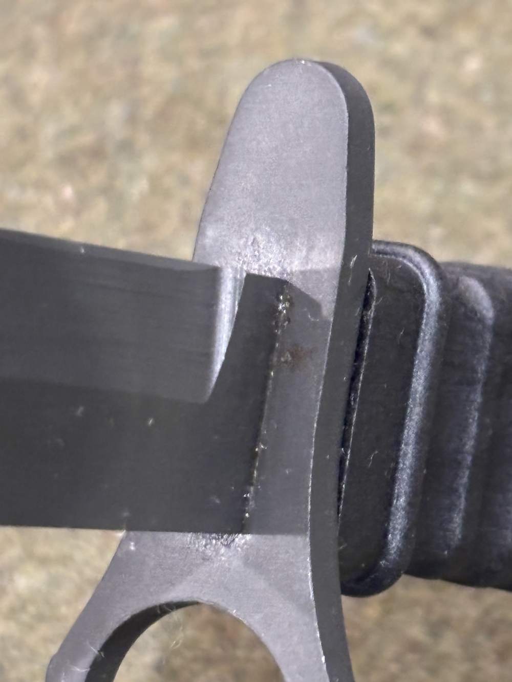 RARE - South Korean K-M7 Daewoo K2 M16 Bayonet and Scabbard - Excellent -img-33