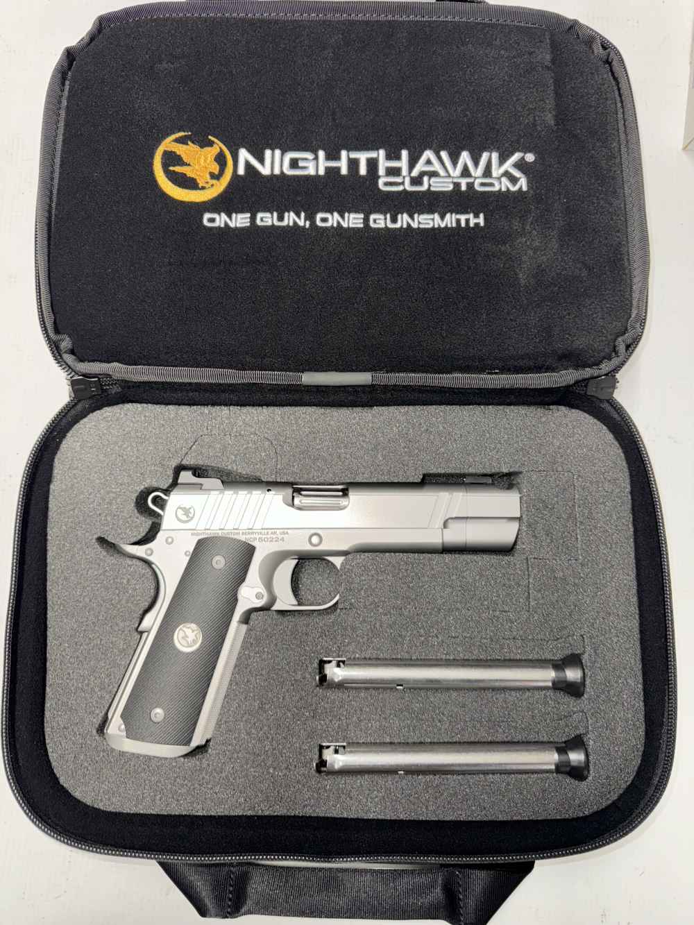 NEW! NIGHTHAWK CUSTOM MODEL FIREHAWK IOS 1911 9MM COMPED-img-3