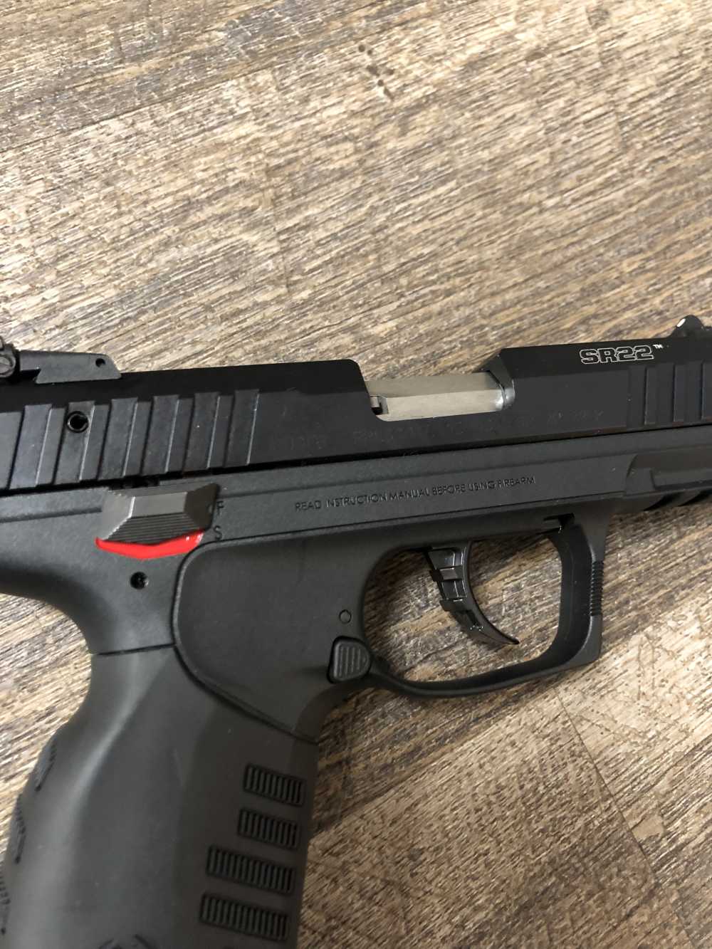 Ruger SR22 Semi Auto Pistol 3.5" Barrel 22LR w/ 4 Mags Manual Original Box-img-7