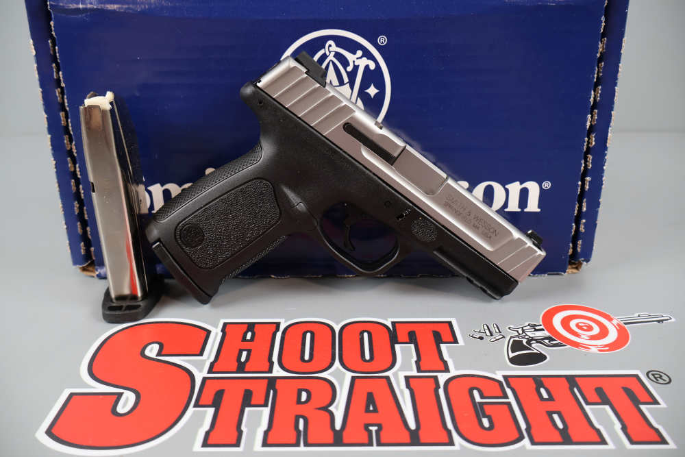 Smith & Wesson SD9VE 9mm 4.00"bbl STS & BLK w/Box-img-0