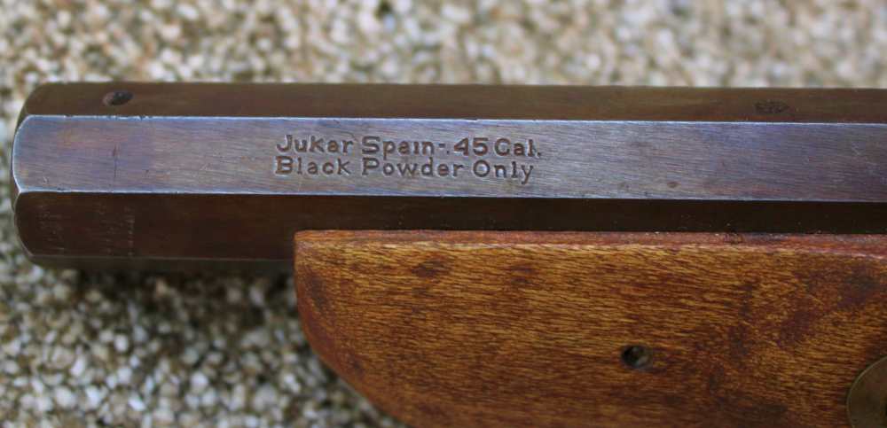 Spanish-Made Jukar Black Powder Cap & Ball Antique Pistol W/ Accessories-img-12