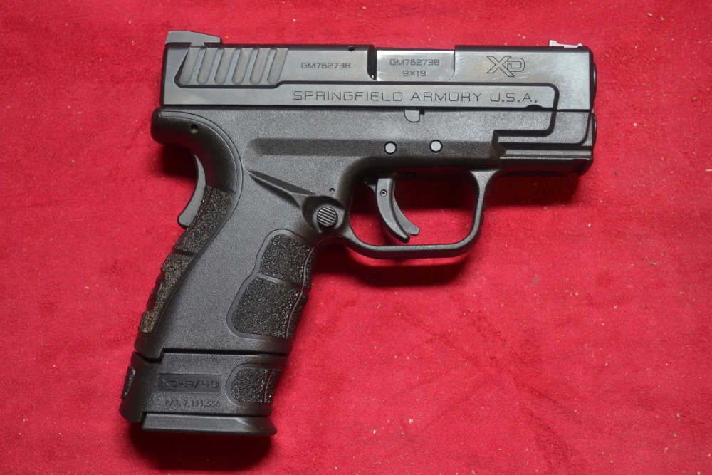 Springfield Armory XD-9 Sub Compact 9mm 3"Barrel Used, Layaway Available.-img-1