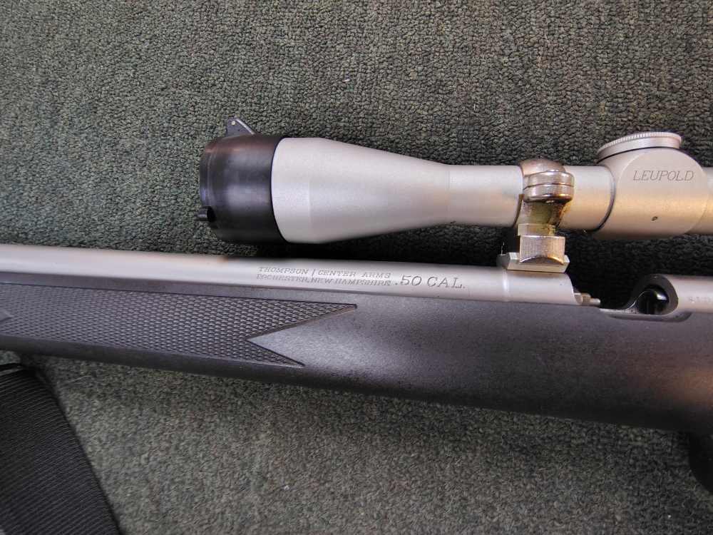 thompson Center Black diamond muzzleloader with vari-x iic-img-4