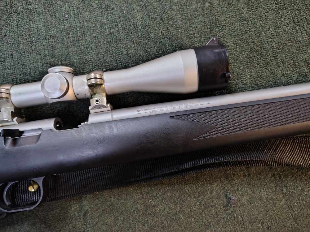 thompson Center Black diamond muzzleloader with vari-x iic-img-13